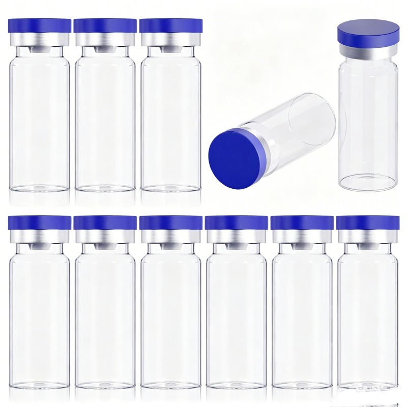 Perfume Fragrance Vending Machine - 20/50/100Pcs Mini Glass with Caps Portable