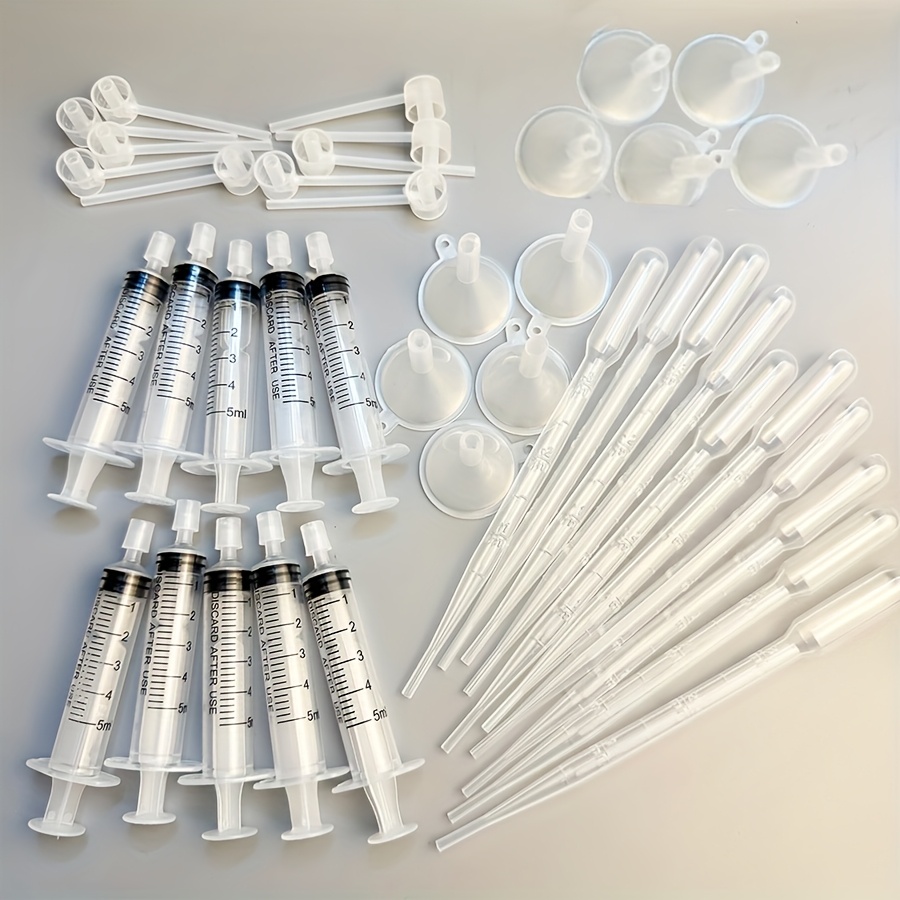 Perfume Fragrance Vending Machine - 40-piece perfume refill set: funnel, dropper,