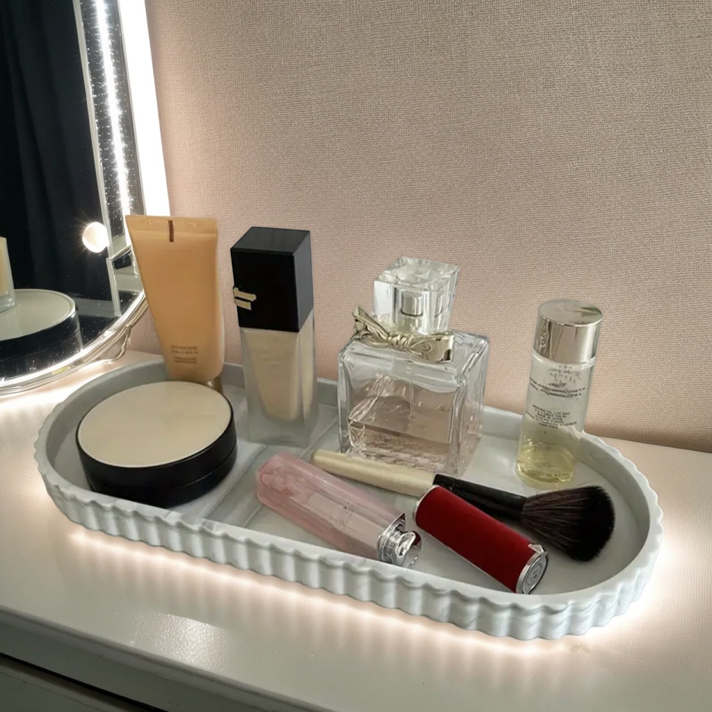 1-Piece Oval Vanity Tray, Coun - Perfume Fragrance Vending Machine recension och pris
